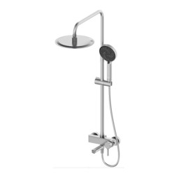 Душевая стойка Wonzon & Woghand WW-739032-BN никель