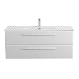 Тумба под раковину Cezares ECO-CER-N-1200-2C-SO-BL Bianco Lucido