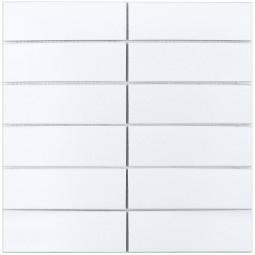 Мозаика Staro Brick&Metro White Matt 4,7x14,7 V-VW56000 30x30