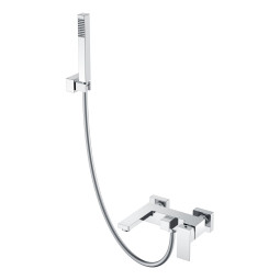Смеситель для ванны Boheme Qubic 473-CR