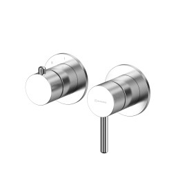 Внешняя часть смесителя для ванны Whitecross Y brushed nickel 2-Y1242NIB никель брашированный