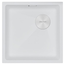 Кухонная мойка Paulmark Lumi 45UniI-Skew 45х44 LU45SK-WH