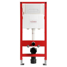 Инсталляция для унитаза Cezares CZR-101-M с кнопкой LINER-BTN-BL