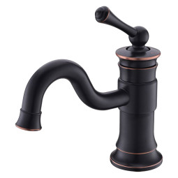 Смеситель Timo Adelia 6061/04F black antique для раковины
