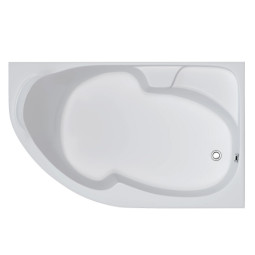 Акриловая ванна Creto Doris 150x90 правая на каркасе