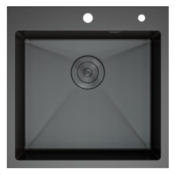 Кухонная мойка DQ 50х50 DKS505006 графит