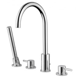 Смеситель для ванны Abber Wasser Kreis AF8113 хром