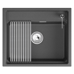 Кухонная мойка Granula Kitchen Space 60х51 KS-6003i чёрный