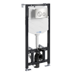 Инсталляция для унитаза WasserKRAFT Aller 10TLT.010.ME.BN02 никель