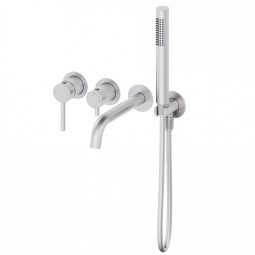 Смеситель для ванны Wonzon & Woghand Stick WW-889017-BN брашированный никель