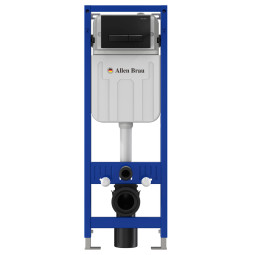 Инсталляция для унитаза Allen Brau Pneumatic Slim 9.11102.20 с кнопкой 9.20003.31