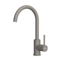 Смеситель для кухни Omoikiri Shinagawa-P GR 4974160 leningrad grey