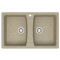 Кухонная мойка Azario Elmas 78х50 CS00078334 песочный
