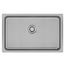 Кухонная мойка Paulmark Vista 74 Uni 74х44 PM307444-BS сталь
