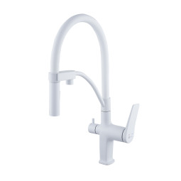 Смеситель для кухни Lemark Bronx LM3761MW