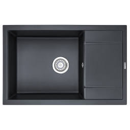 Кухонная мойка Granula GR-7805 78х50 шварц
