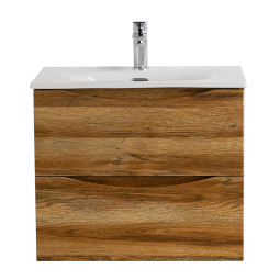 Тумба с раковиной BelBagno Marino-Cer-N 70 MARINO-CER-N-700-2C-SO-RR-P Rovere Rustico