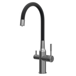 Смеситель для кухни Lemark Expert LM5083GMN-Black