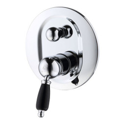 Смеситель для душа Caprigo Adria-Uno Black Edition 02B-551-crm