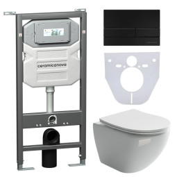 Унитаз с инсталляцией Ceramicanova Metropol CN4002_1002B_1000