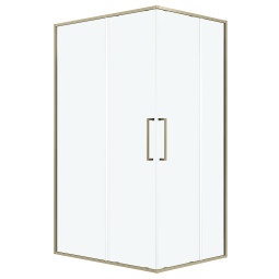 Душевой уголок Niagara Nova 100x80 NG-6436-1080SG золото сатин