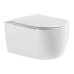 Подвесной унитаз Aquanet Smart LX-1106 с сиденьем