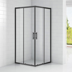 Душевой уголок Cezares 90х90 ECO-O-A-2-90-C-NERO