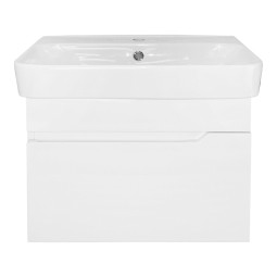 Тумба с раковиной Loranto Мари Нью 60 CS00105327 белый глянцевый