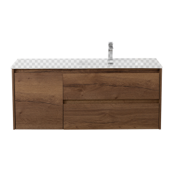 Тумба под раковину BelBagno Kraft 100 KRAFT-1000-2C-1A-SO-RT-R Rovere Tabacco правая