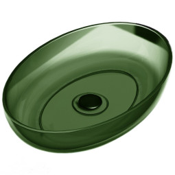 Раковина Abber Kristall 60x40 AT2801Emerald
