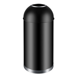 Мусорное ведро WeltWasser WW ROBBY BL 50L черный матовый