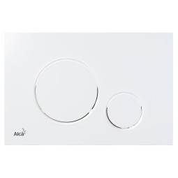 Кнопка для инсталляции AlcaPlast M670 белая