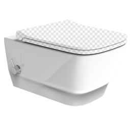 Подвесной унитаз Boheme Bello 971-2-W с функцией биде
