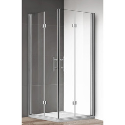 Душевой уголок Cezares 90х90 ECO-O-AS-2-90-C-Cr