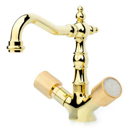 Смеситель для раковины Boheme Royal Cristal 292-Royal/CRST