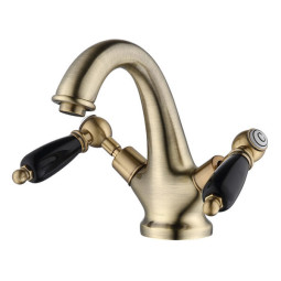 Смеситель для раковины Caprigo Adria-Classic Black Edition 03B-520-vot