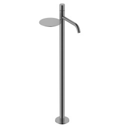 Смеситель для раковины Boheme Stick 120-GM Gun Metall Diamond