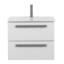 Тумба под раковину Cezares ECO-CER-N-600-2C-SO-BL Bianco Lucido