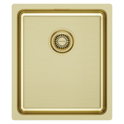 Кухонная мойка Paulmark Vista 38х44 PM904438-LG светлое золото