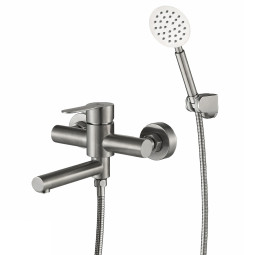 Смеситель для ванны Cerutti Ovidio VBN CT12083 никель матовый