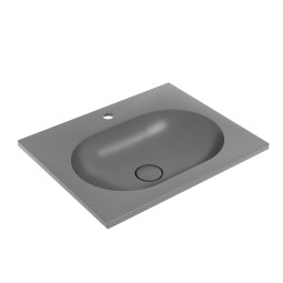 Раковина для мебели Vincea 60 VCB-4H600G серый шелк