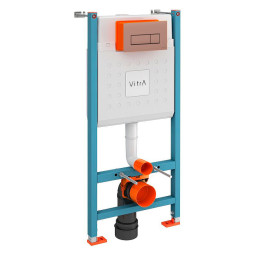 Инсталляция для унитаза Vitra V-Fix Core 732-5800-01 с кнопкой 740-2340