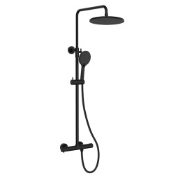Душевая стойка Kaiser Serio 05577-2 чёрный матовый