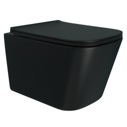 Подвесной унитаз Teymi Helmi Vortex Black T40311
