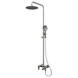 Душевая стойка WasserKRAFT Spree A14201.14 никель
