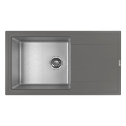 Кухонная мойка Florentina Комби 860 21.400.D0860.307 серый шелк