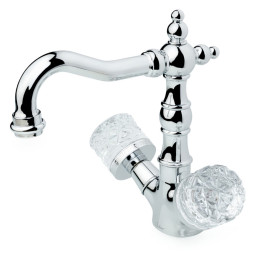 Смеситель для раковины Boheme Crystal 272-CRST