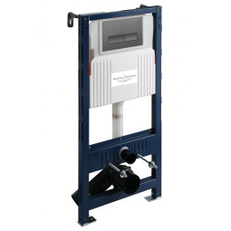 Инсталляция для унитаза Wonzon & Woghand WW-TI739A с кнопкой WW-IB224-BGM темный графит