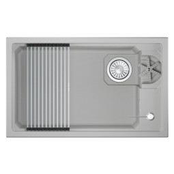 Кухонная мойка Granula Kitchen Space Rinzer 73х45 7309RU арктик