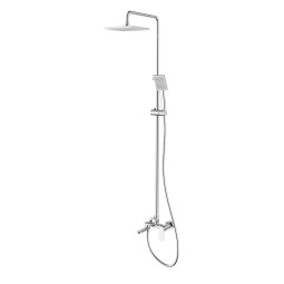 Душевая стойка Azario Florida Square AZ-WSA654232C